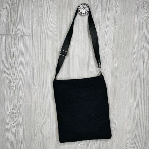 Cute panda bear cross body bag purse cloth with long strap and heart - Picture 5 of 6